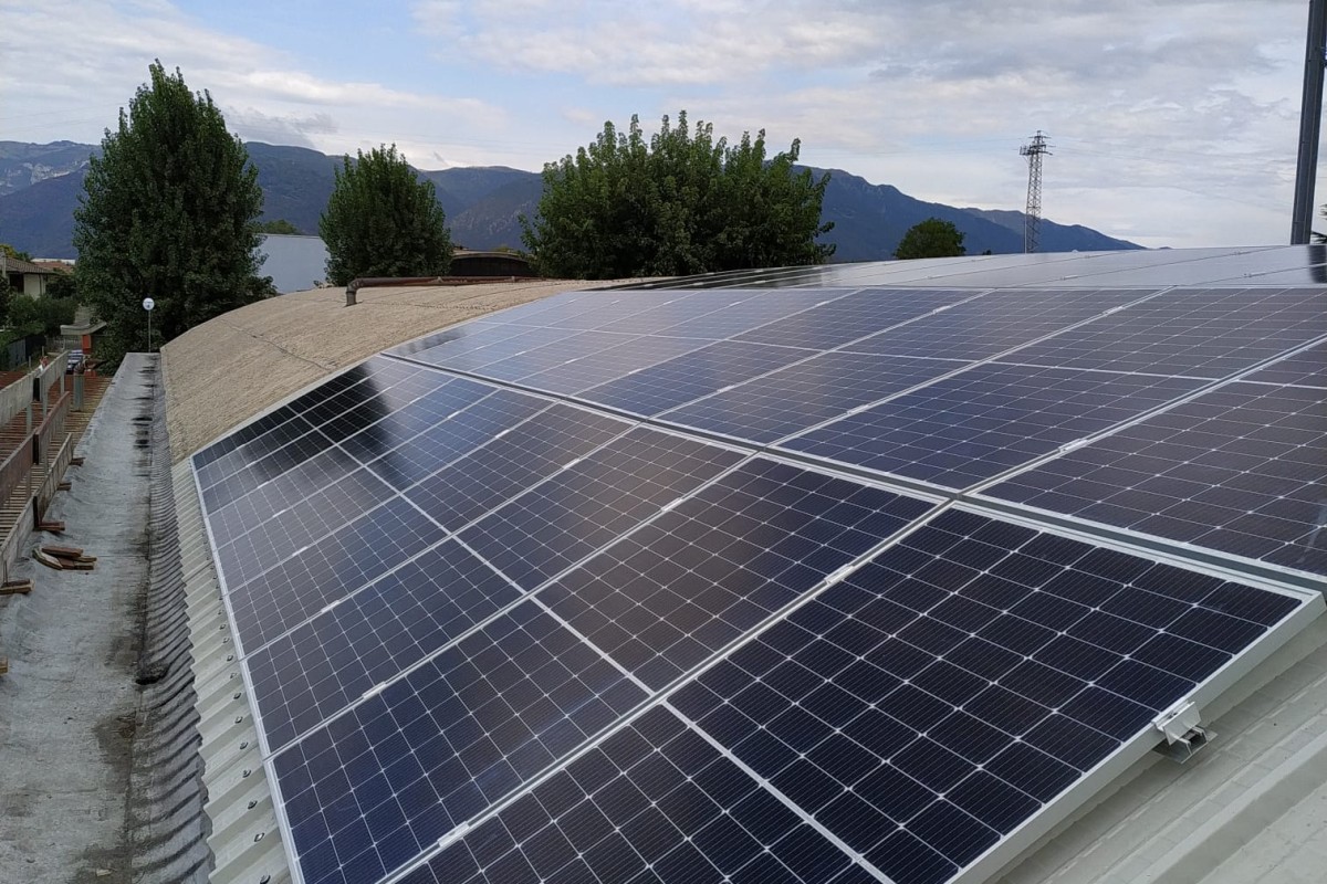 Impianto fotovoltaico ottimizzato potenza 45 Kwp - Settore industria