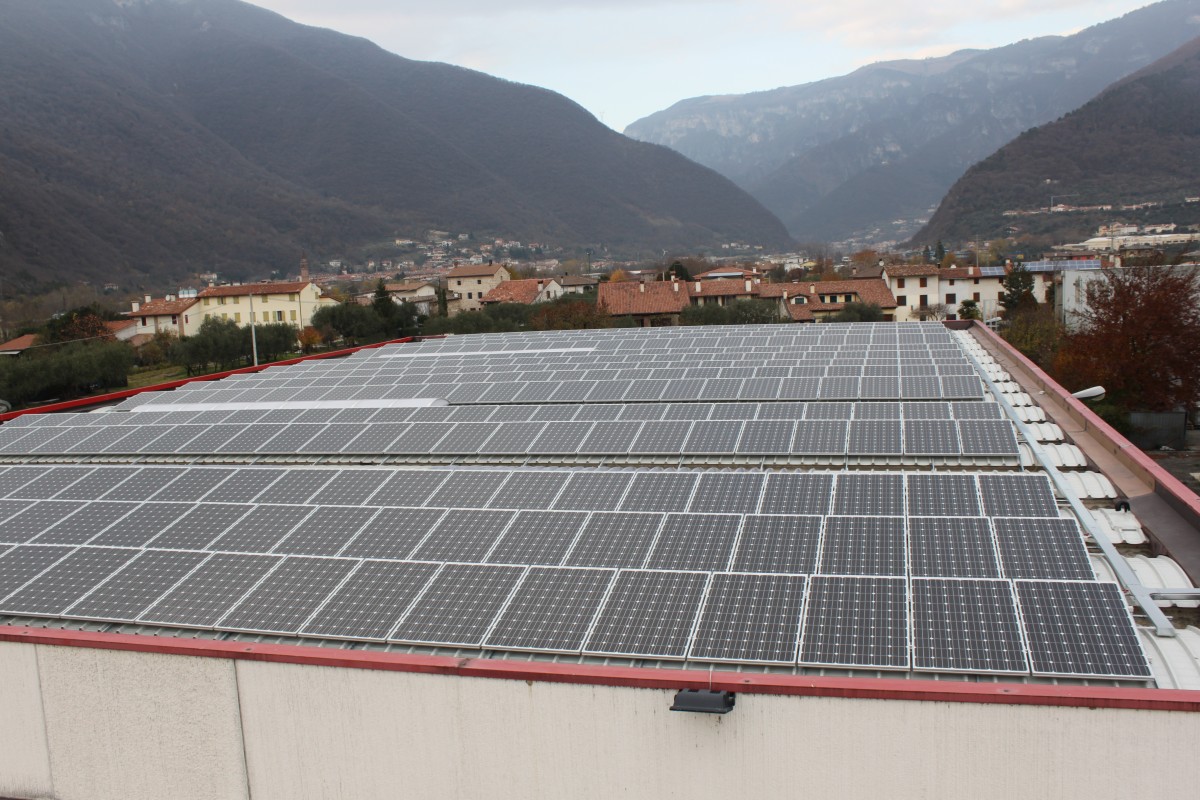 Impianto fotovoltaico  potenza 87 Kwp - Settore industria