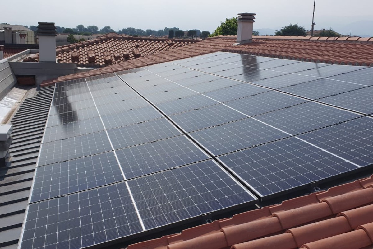 Impianto fotovoltaico ottimizzato potenza 12 Kwp  – settore industria