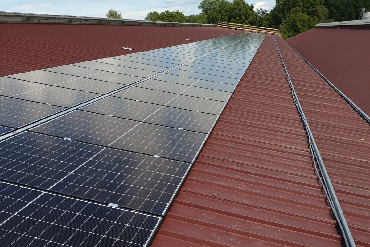 Impianto fotovoltaico ottimizzato potenza 76 Kwp - settore industria agroalimentare